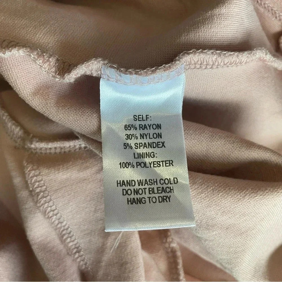 Lulus Small Don't Tell 'Em Blush Pink Bodycon Midi Dress - Picture 7 of 8